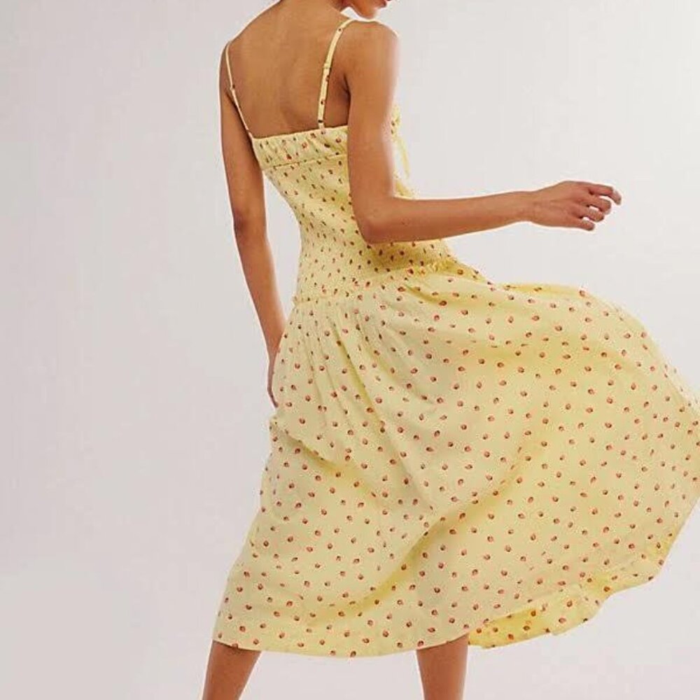 FREE PEOPLE lavender daze dress mid Sz XS NEW - Picture 3 of 11